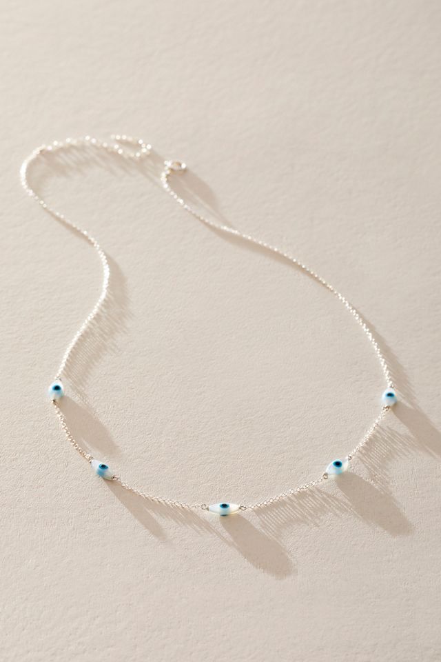 Kozakh Mini Evil Eye Necklace #1
