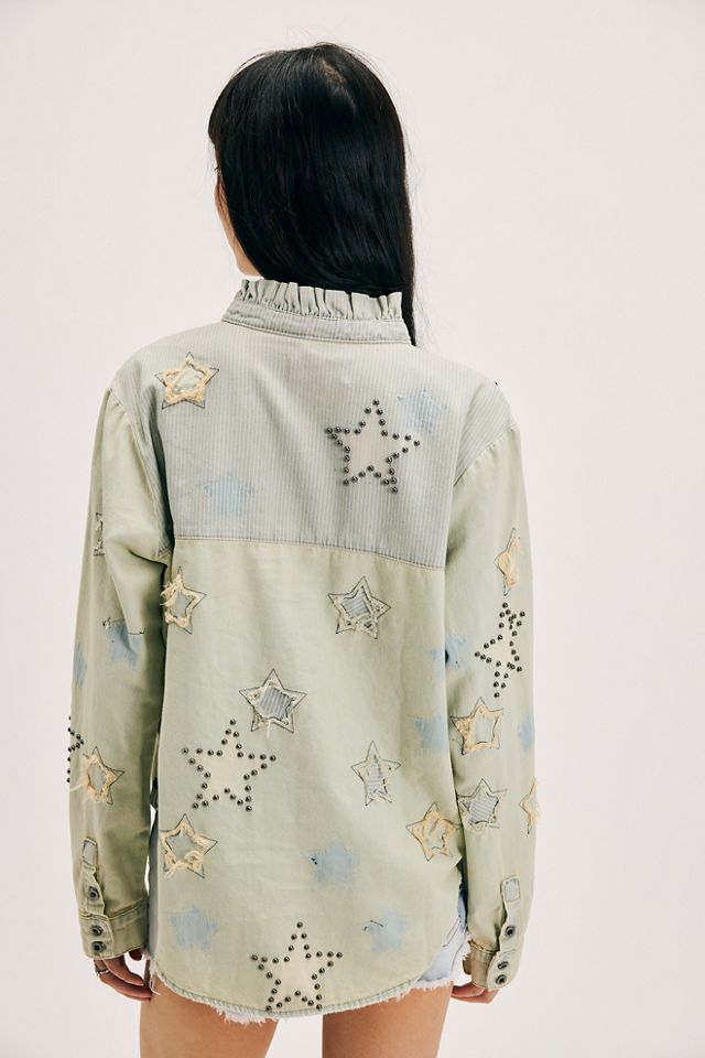 OneTeaspoon Sundae Star Denim Shirt #1