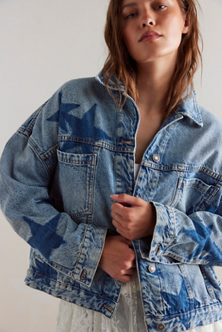 Free People In the Sun sale Denim Jacket