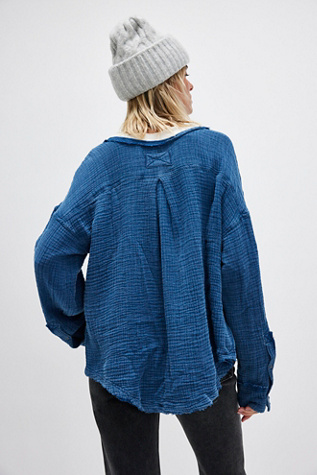 We The Free Easy Sunday Indigo Pullover