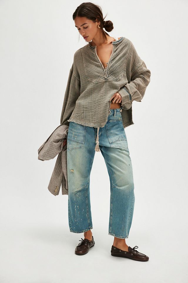 We The Free Easy Sunday Indigo Pullover #2
