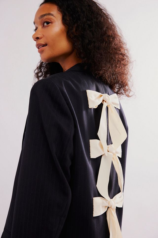 Bow Detail Blazer #3