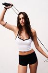 Happiness Runs Sweetheart Colorbock Crop Tank