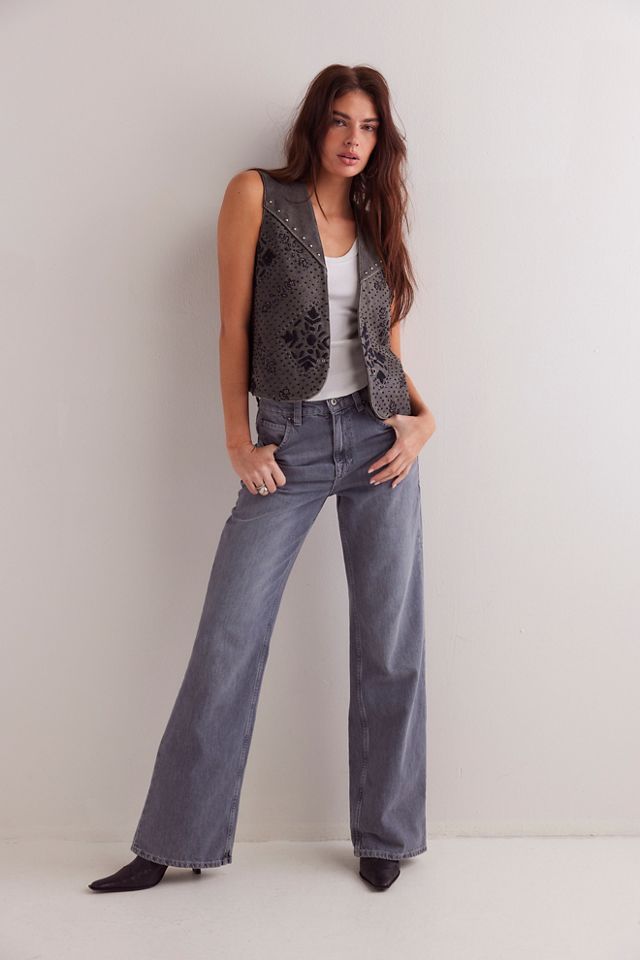 Gilet ajouré avec franges ecru femme | Cache Cache