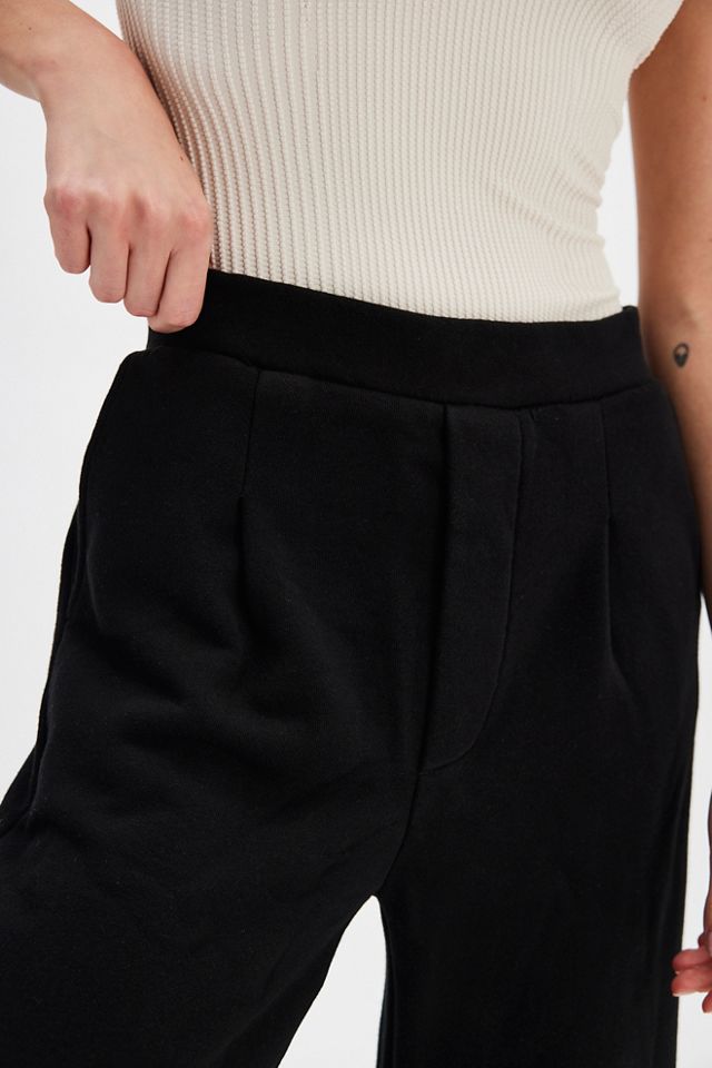 【Anyone more】Kenny Snap Bijo Cotton Wide Pants Kenny Wide Leg Pants Cream — Sammy B.