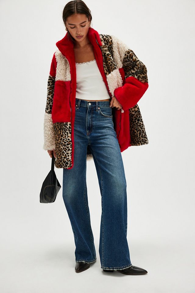 Manteau patchwork en peau de mouton #2