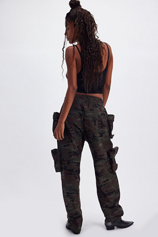 Asparagus Camo Pocket Pants