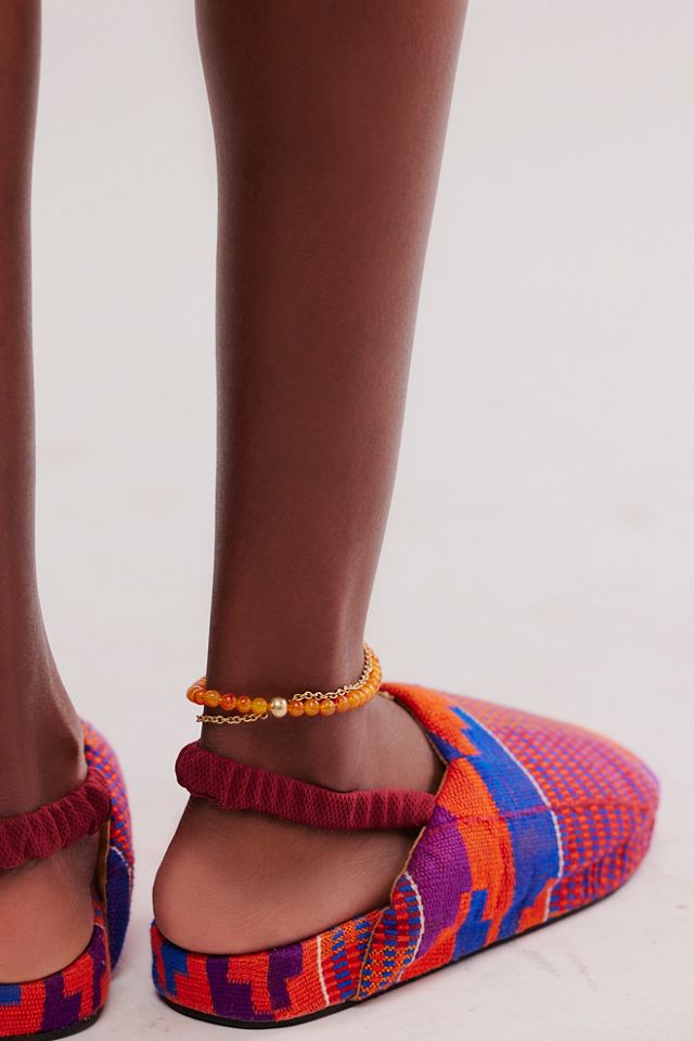 Maakye Handwoven Mules #3