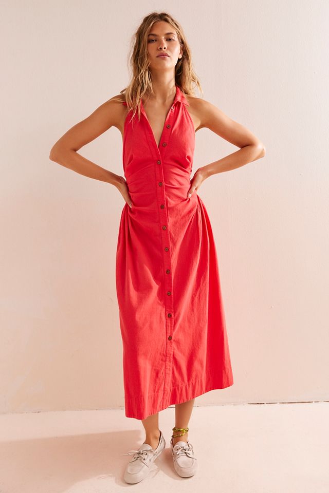 Back At It Halter Midi #1