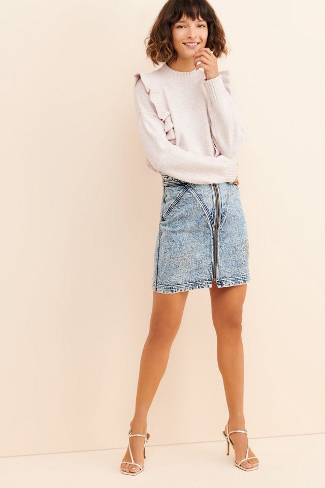 Stoned Immaculate Thelma Studded Skirt #1