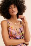 Plaid V-Neck Cami