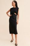 Third Form Overflow Drape Midi Dress