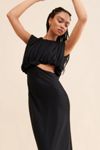 Third Form Overflow Drape Midi Dress