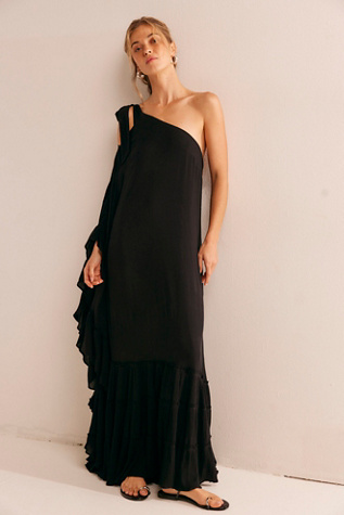 Martini Kaftan Maxi by free-est at Free People in Black, Size: XS