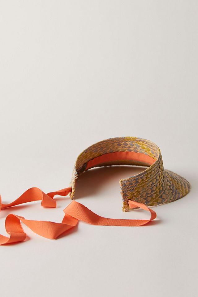 Visière en Paille Clementine #1