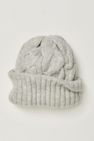 Coastline Beanie at Free People in Grey