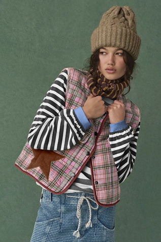 Coastline Beanie at Free People in Fawn