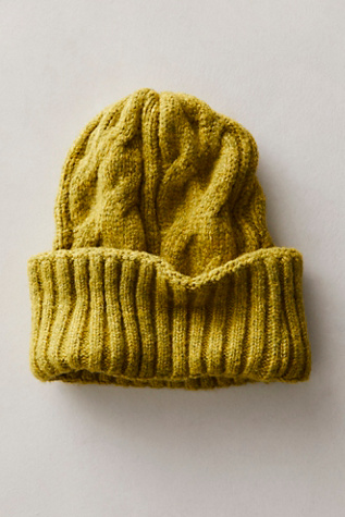 Coastline Beanie At Free People In Yellow