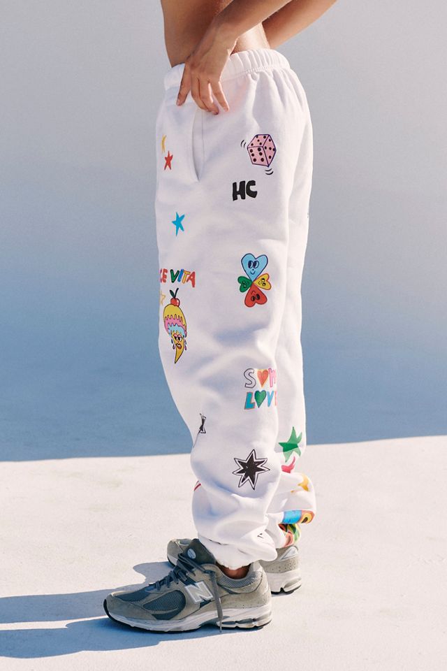 Free people tie dye sweatpants sale