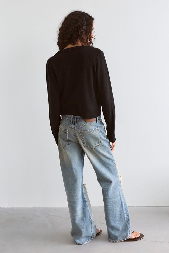 Nocturnal Solid Cashmere Cardi #1