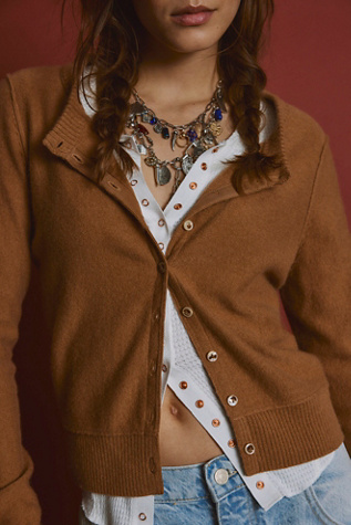 Nocturnal Solid Cashmere Cardi product page