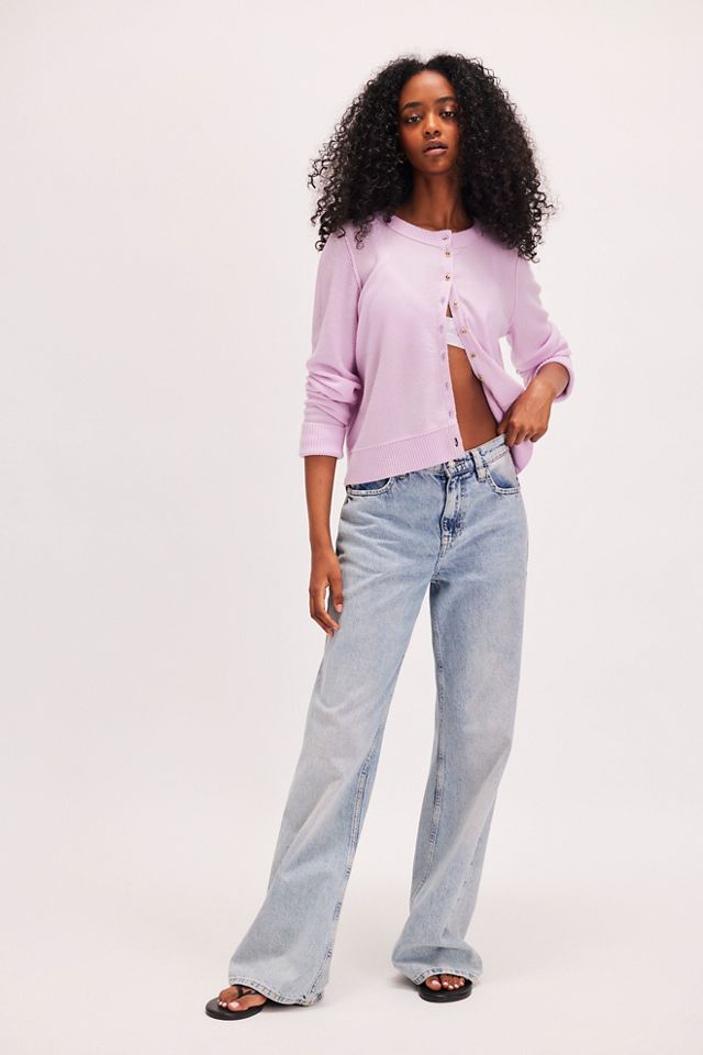 Nocturnal Solid Cashmere Cardi