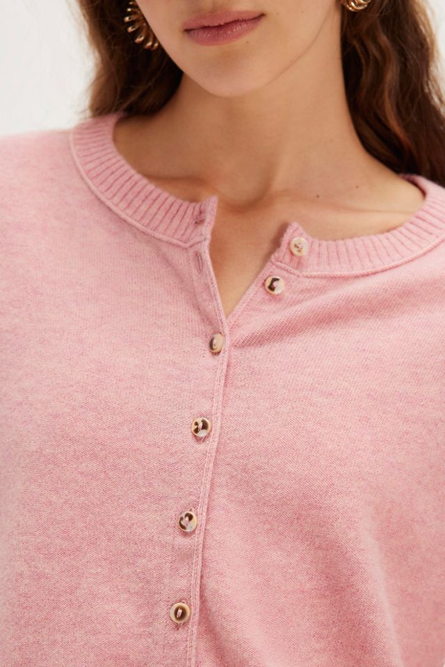 Cardigan en cachemire uni nocturne #2