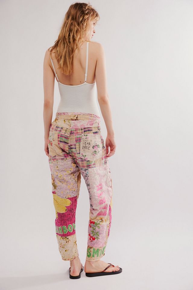 Magnolia Pearl Patched Pants | Free People