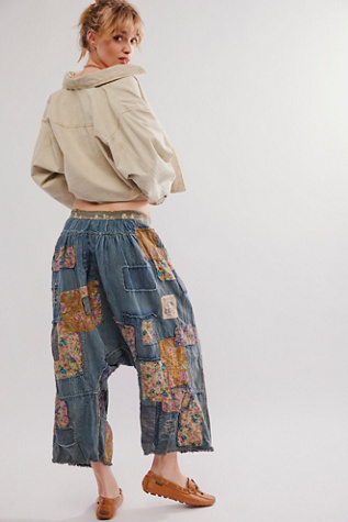 Magnolia Pearl Washed Patchwork Pants