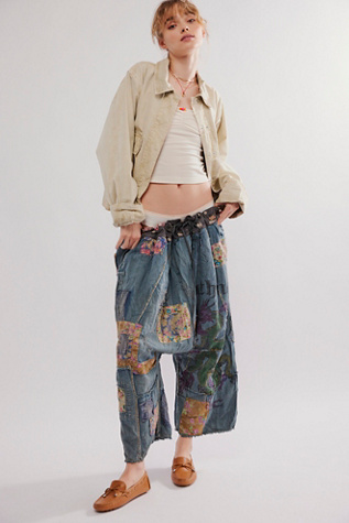 Magnolia Pearl Washed Patchwork Pants