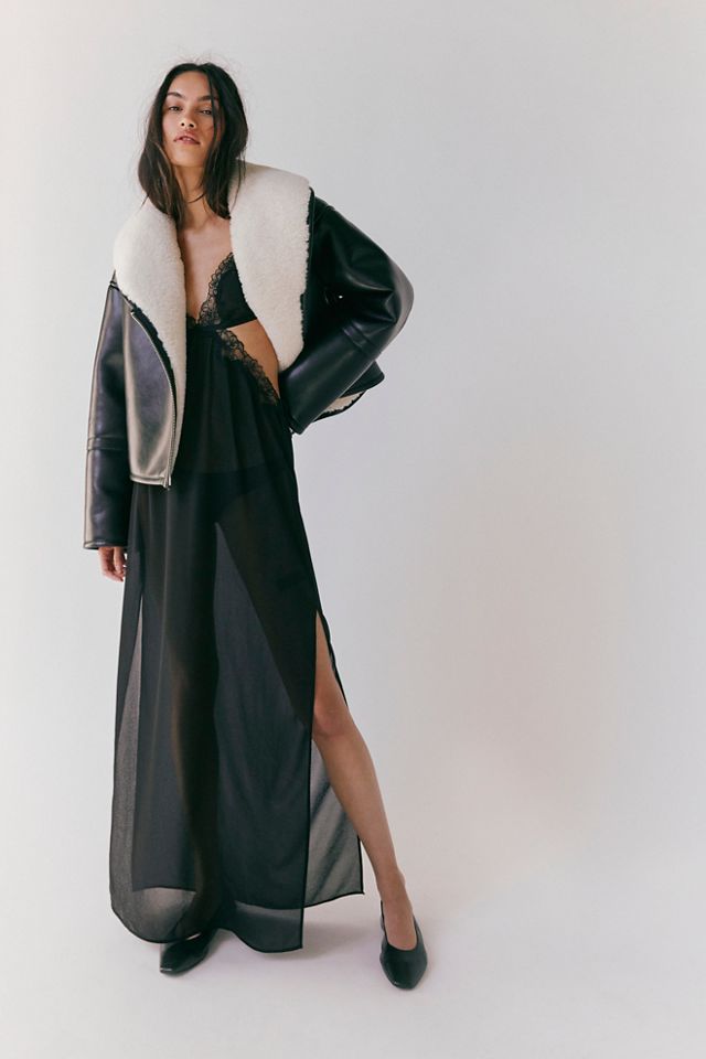 Stand Studio Lenora Shearling Jacket #2