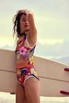 Salt Gypsy Jade Printed One-Piece Surf Suit