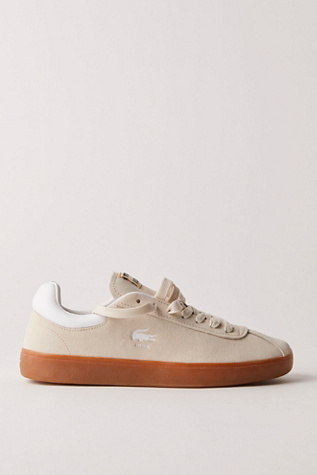 Lacoste Baseshot Sneakers at Free People in Off White/Gum, Size: US 8