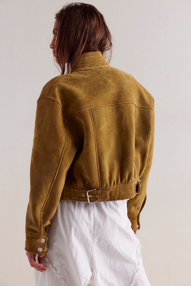 We The Free Wes Suede Bomber #1