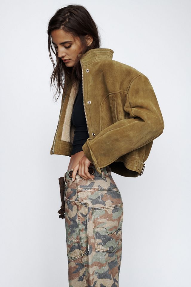 We The Free Wes Suede Bomber #5