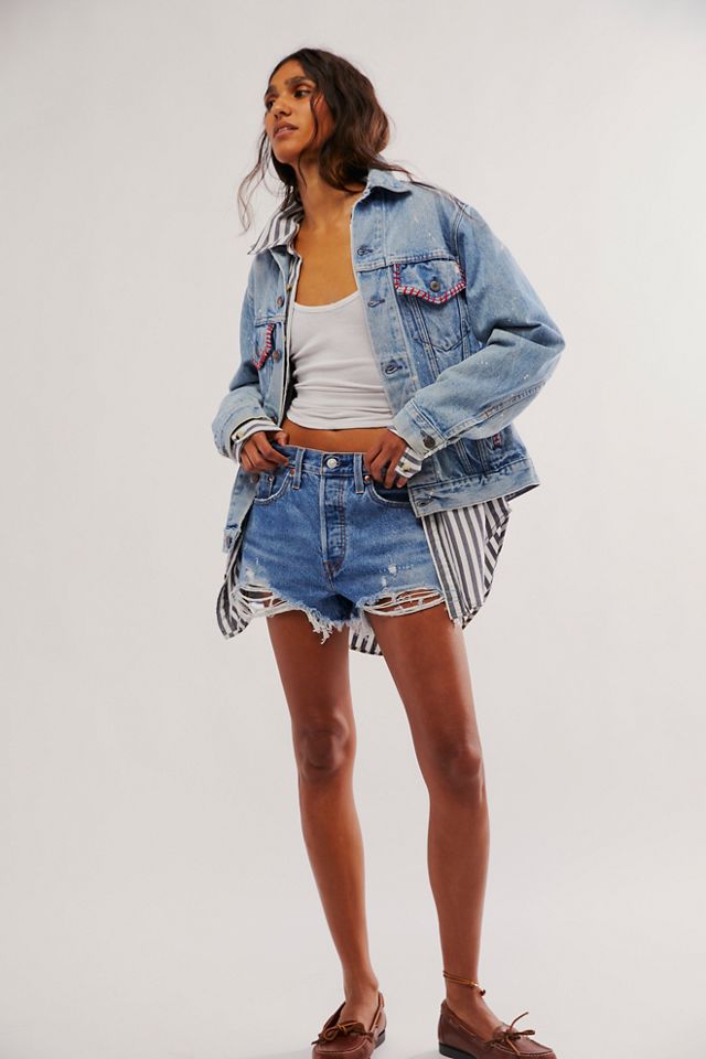 Free People X Tricia Fix Jesse Military online Jacket