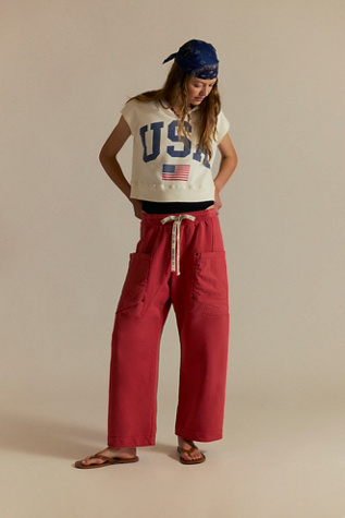 Pantalon Pull-On en Maille Jet Set We The Free en Salsa, pour femme taille: XS chez Free People