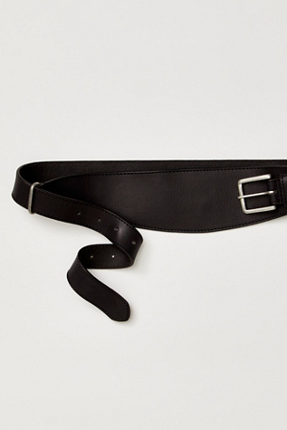 Old Sport Waist Belt At Free People In Black, Size: S-M/P-M