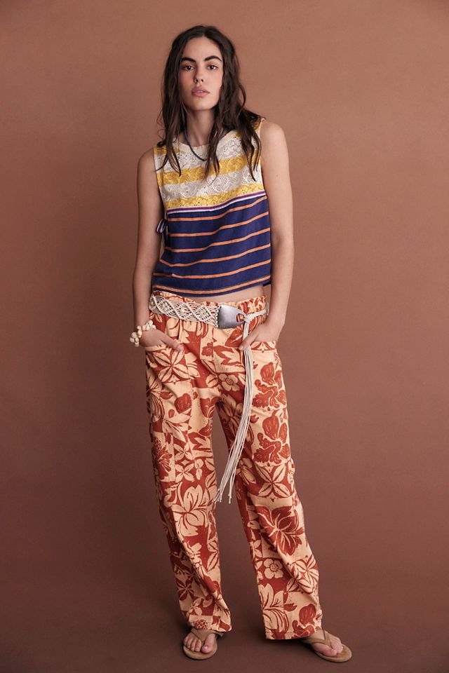 Free People ★ We The Free Mirage Printed Pull-On Jeans We The Free Mirage Printed Pull-On Jeans | Free People