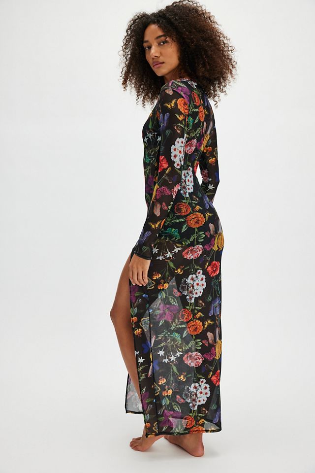 The Mesh Maxi Dress #1