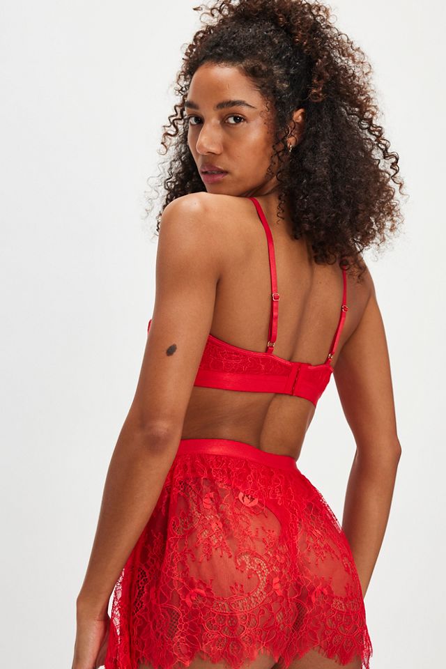 The Lace Skirted Thong #1