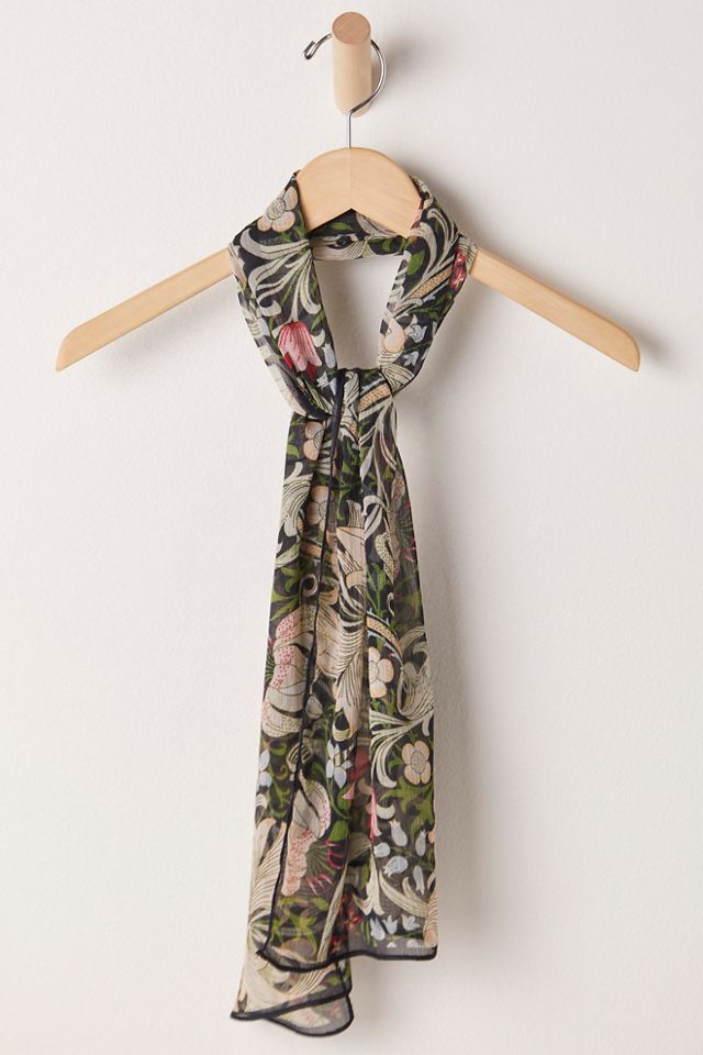 Skinny Sheer Scarf #1