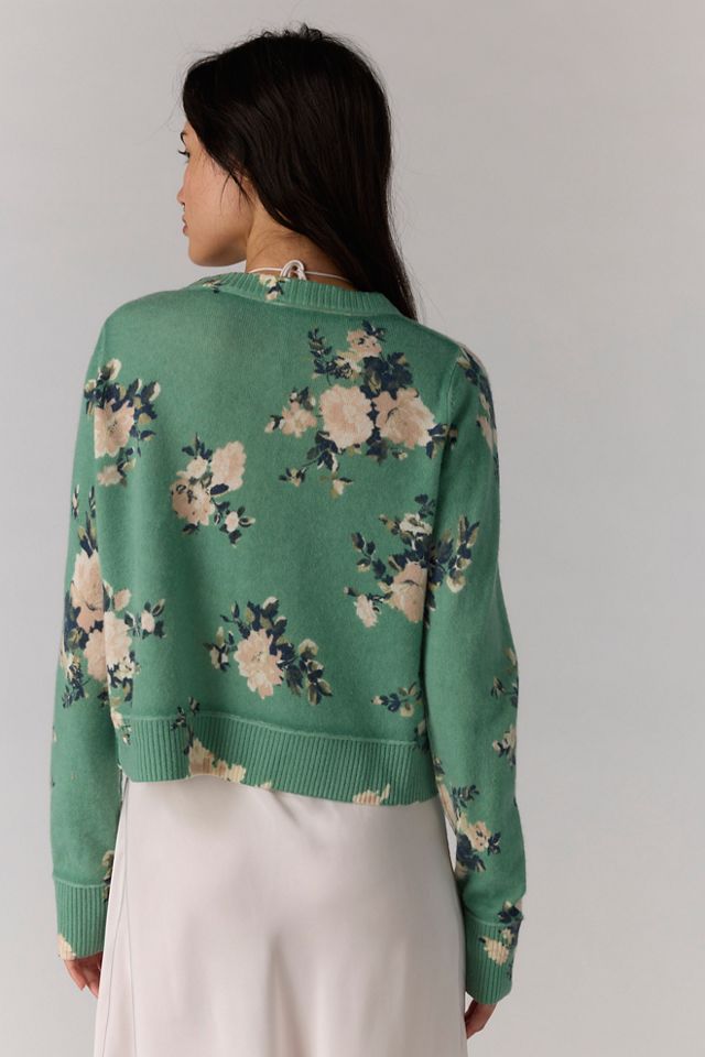 Nocturnal Patterned Cashmere Cardi #1