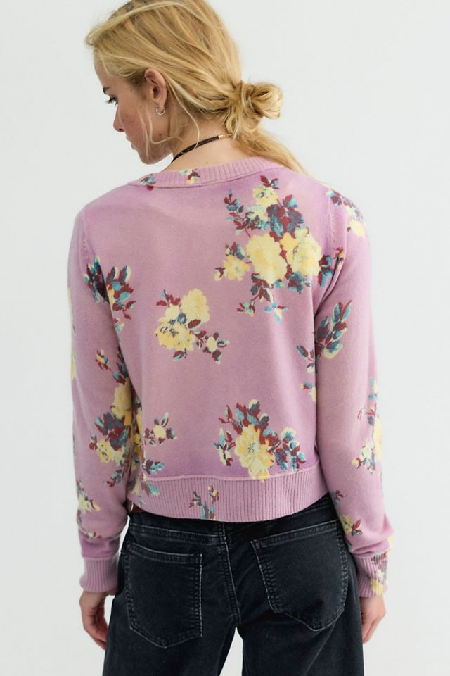 Cardigan Cachemire à Motifs Nocturne #1