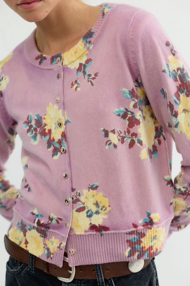 Cardigan Cachemire à Motifs Nocturne #2