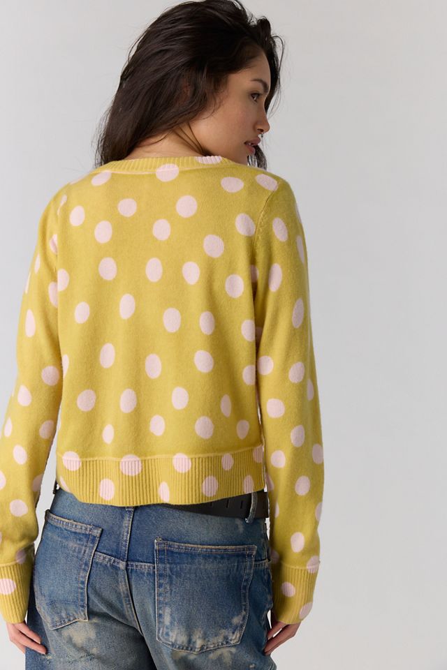 Nocturnal Patterned Cashmere Cardi #1