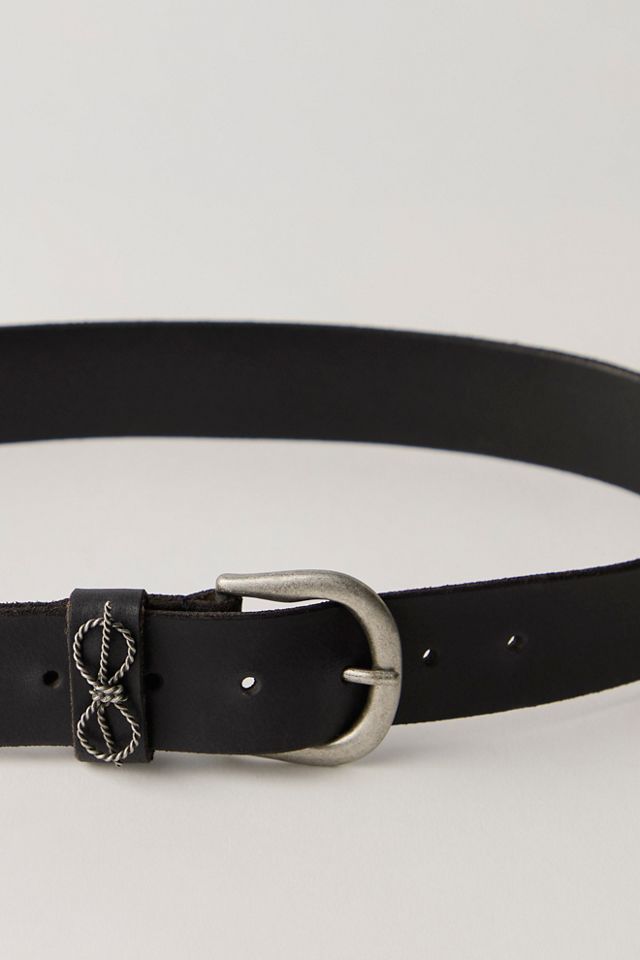 Free People Black Leather Belt Free People Duchess Concho Belt main image 4