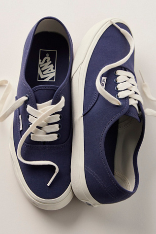 Vans Authentic Lowpro Sneakers at Free People in Blue, Size: US 7 M