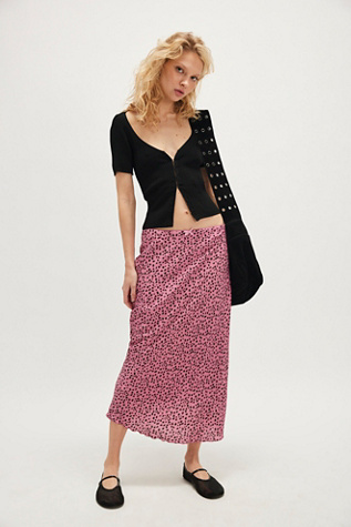 Remi Skirt at Free People in Pink/Brown, Size: Small