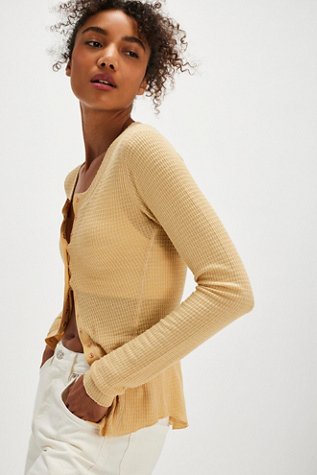 Going Places Cardi By Intimately At Free People In Jojoba, Size: Medium